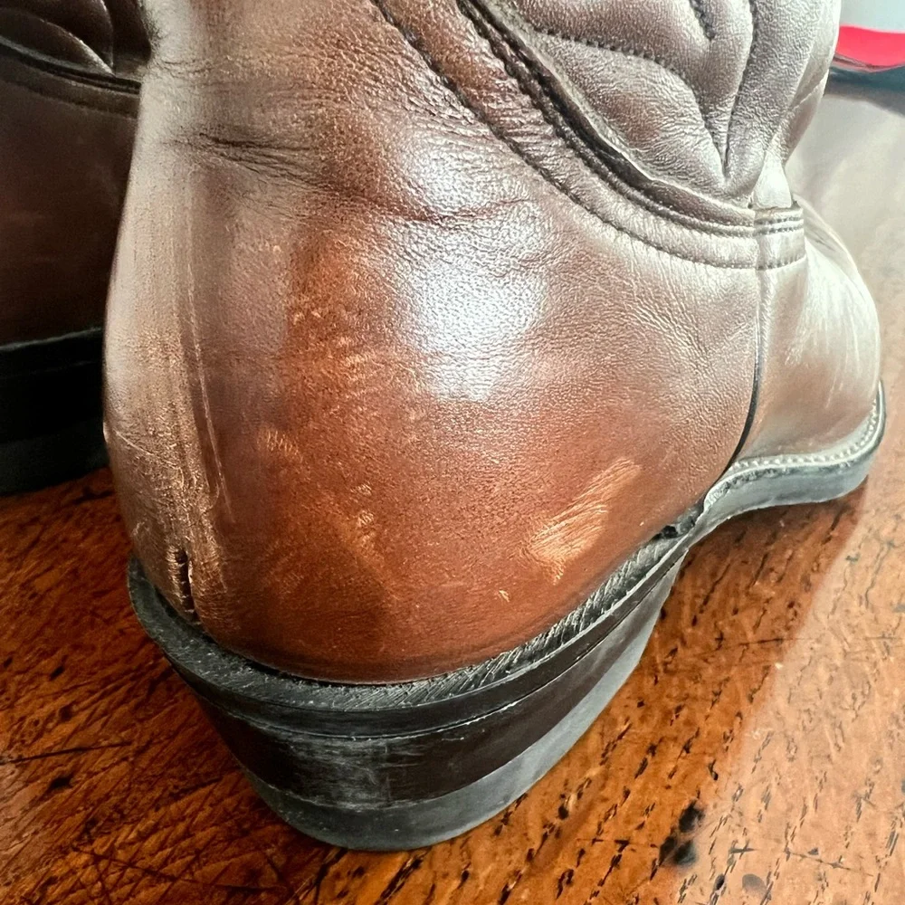 Red Wing 9801-1 USA-made Cowboy Boots, 11D, Excellent Condition - Picture 13 of 14